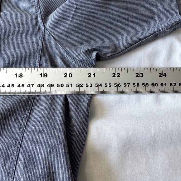 Cloudveil Men's Short Sleeve Button Up Casual Shirt Bluish-Gray Small Summer‎ - Picture 10 of 13